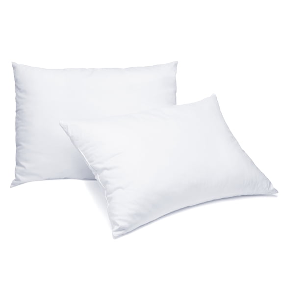 Martex 2-Pack Down Alternative White Bed Pillows, King – All Sleep Positions