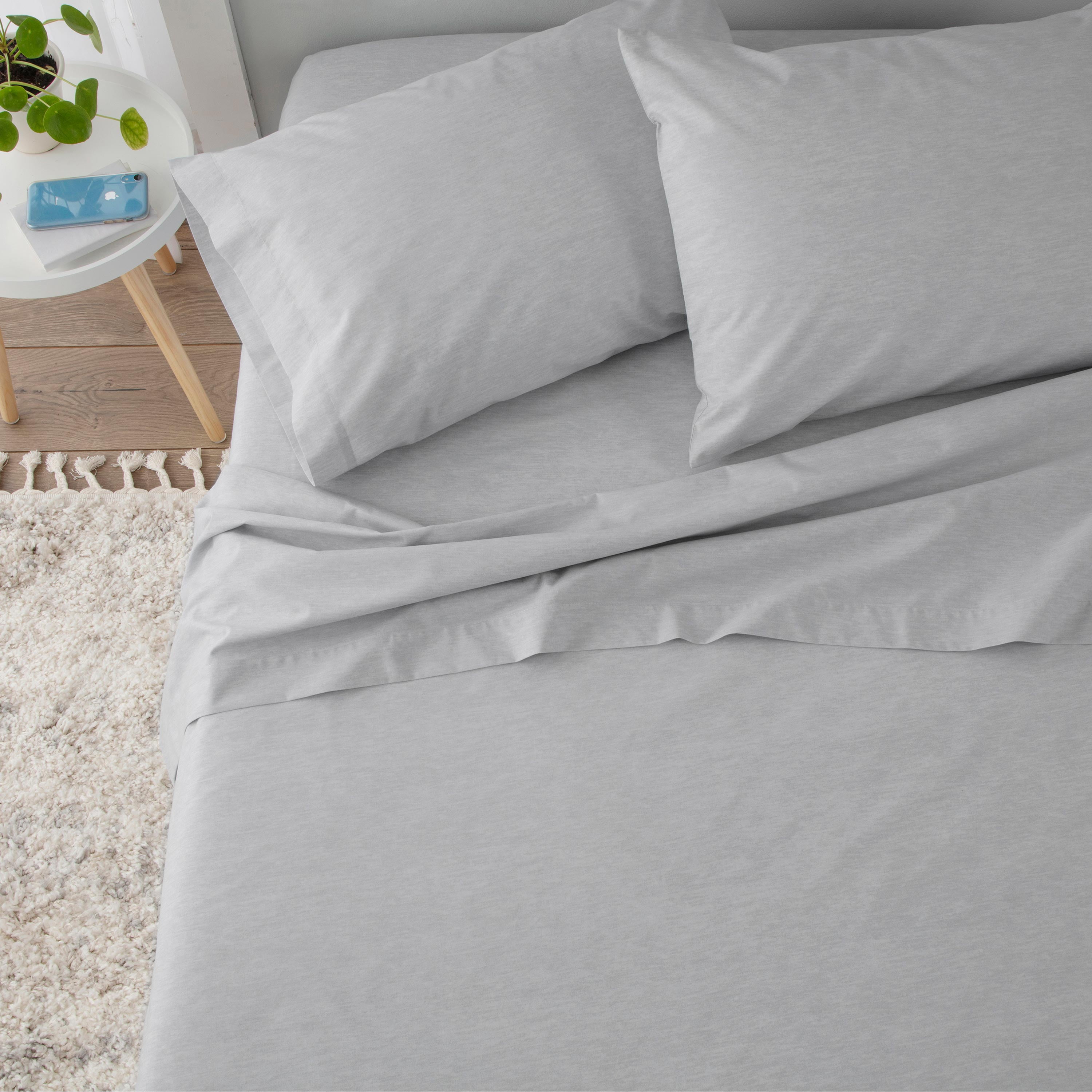 Martex 225 Thread Count Cotton Rich Twin XL Sheet Set Soft, Durable