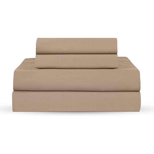 Martex 225 Thread Count Cotton Rich King Sheet Set Soft, Durable, Wrinkle Resistant (4pc