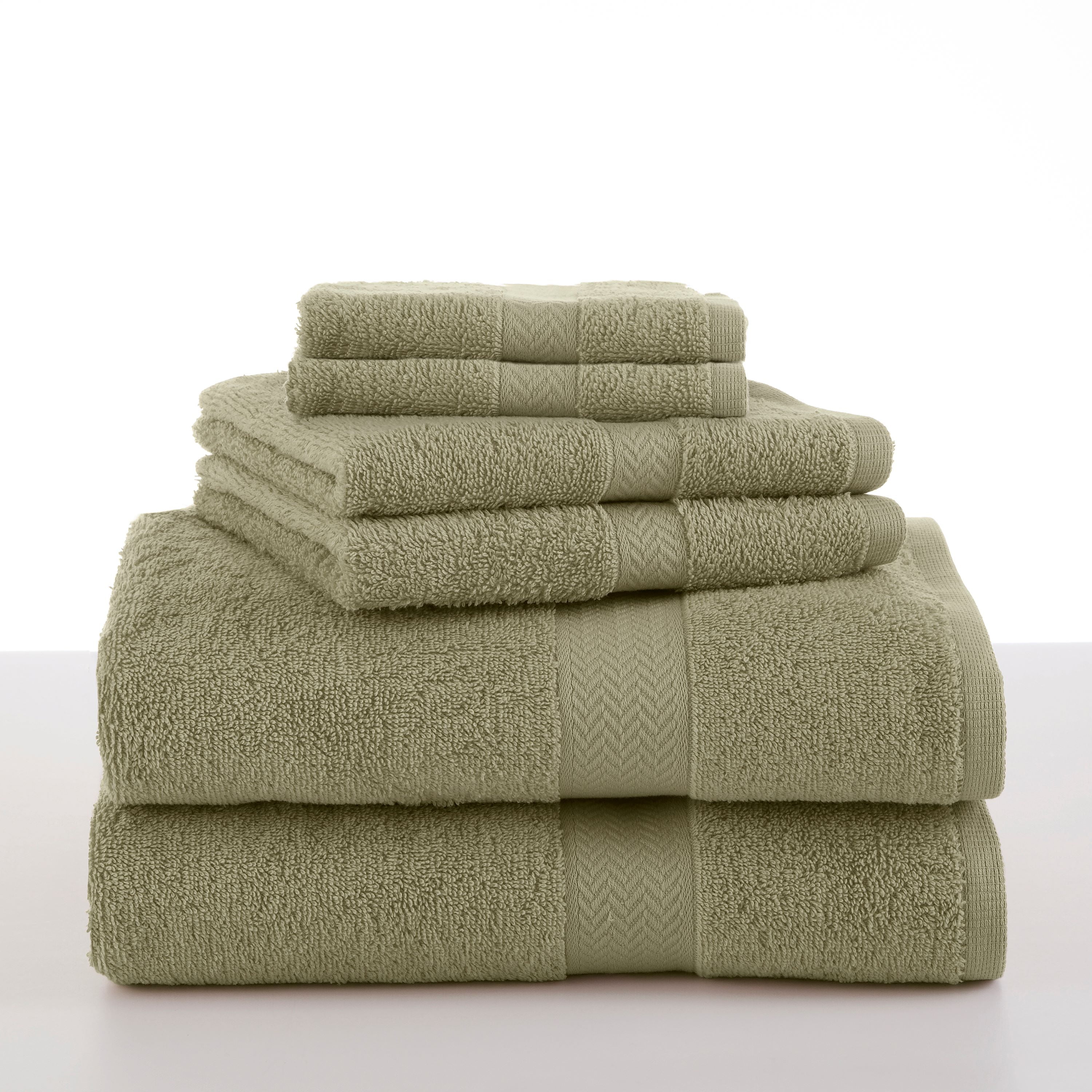 Martex 6piece Luxury Towel Set, 2 Bath Towels 2 Hand Towels 2