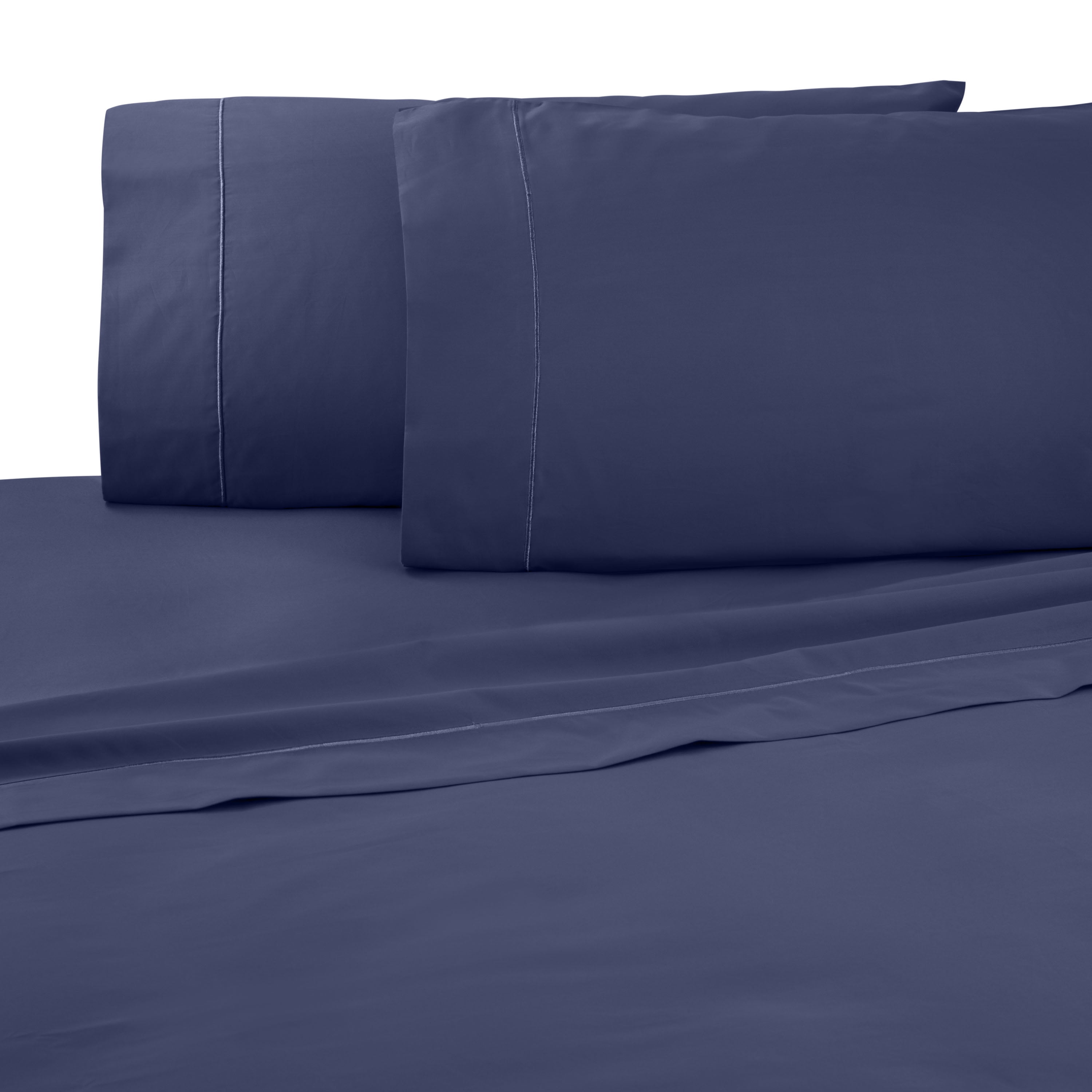 King Blue Indigo Supima Cotton Pillowcase Set