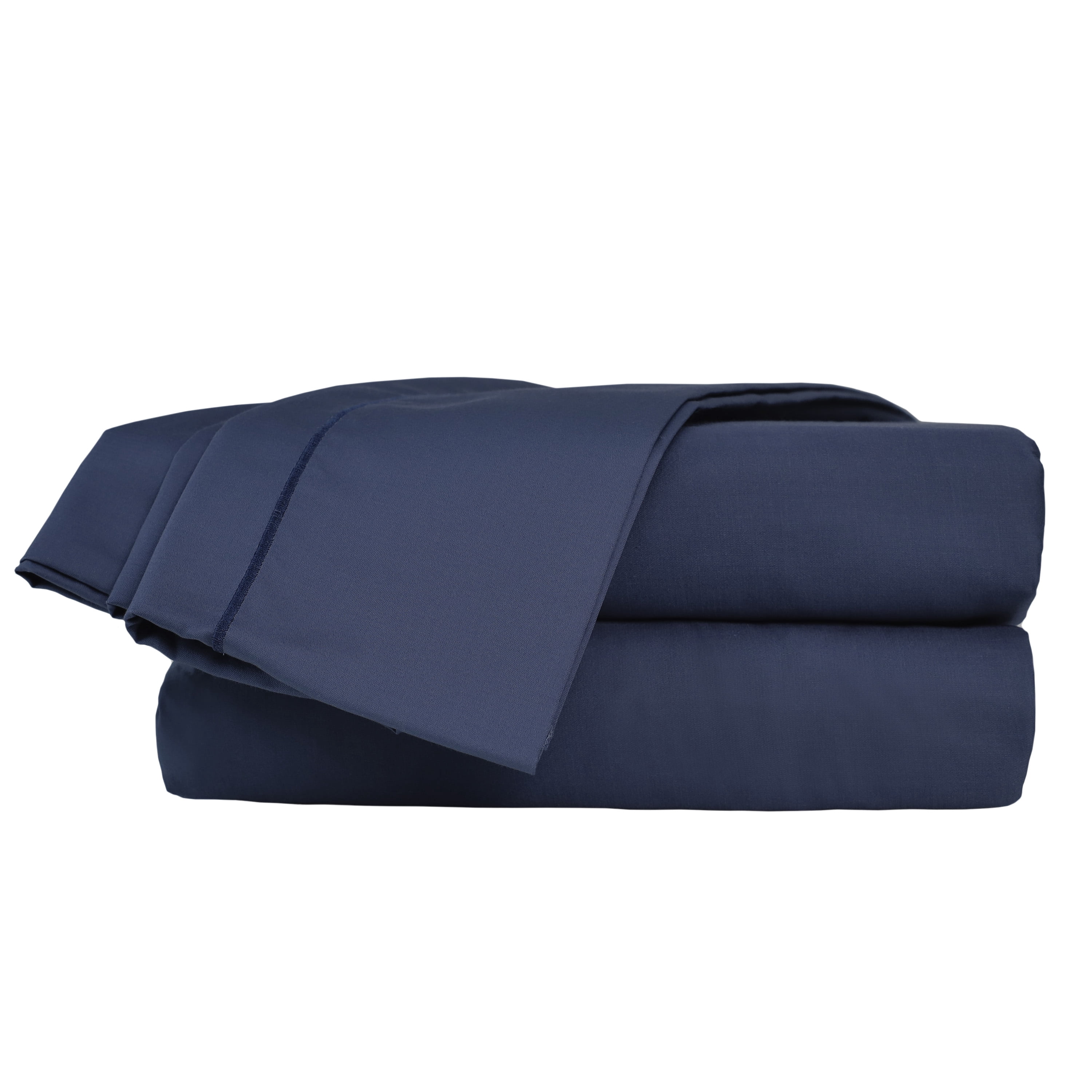 Martex 4-Piece King Sheet Set | 100% Supima Cotton 700TC Sateen | Blue Indigo