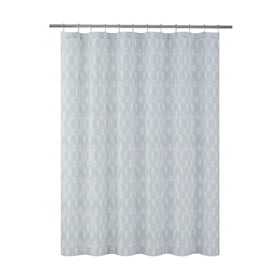 Martex Arcadia Gemma Shower Curtain, 72" x 72", Sage