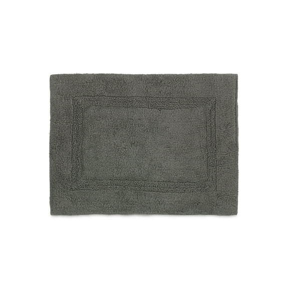 Martex Basic 100% Cotton Bath Rug In Multiple Colors, Gray