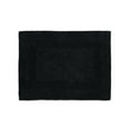 thumbnail image 1 of Martex Basic 100% Cotton Bath Rug In Multiple Colors, Jet Black, 1 of 3