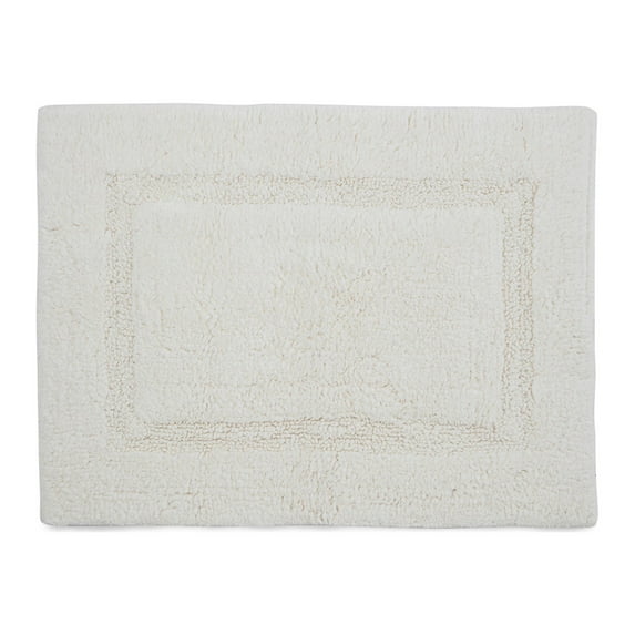 Martex Basic 100% Cotton Bath Rug In Multiple Colors, Optical White