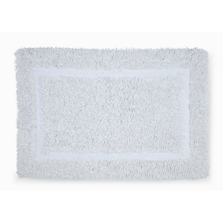 Martex Bath Mats - 100% Ring Spun Cotton - White bathroom rugs - Ultra Soft  & Extra Absorbent Non Slip Bath Rug - Quick Dry Bath Mats For Bathroom 