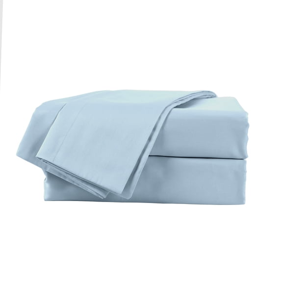 Martex brrr° Queen Cooling Sheet Set | 300TC Cotton Blend Triple Chill | Blue