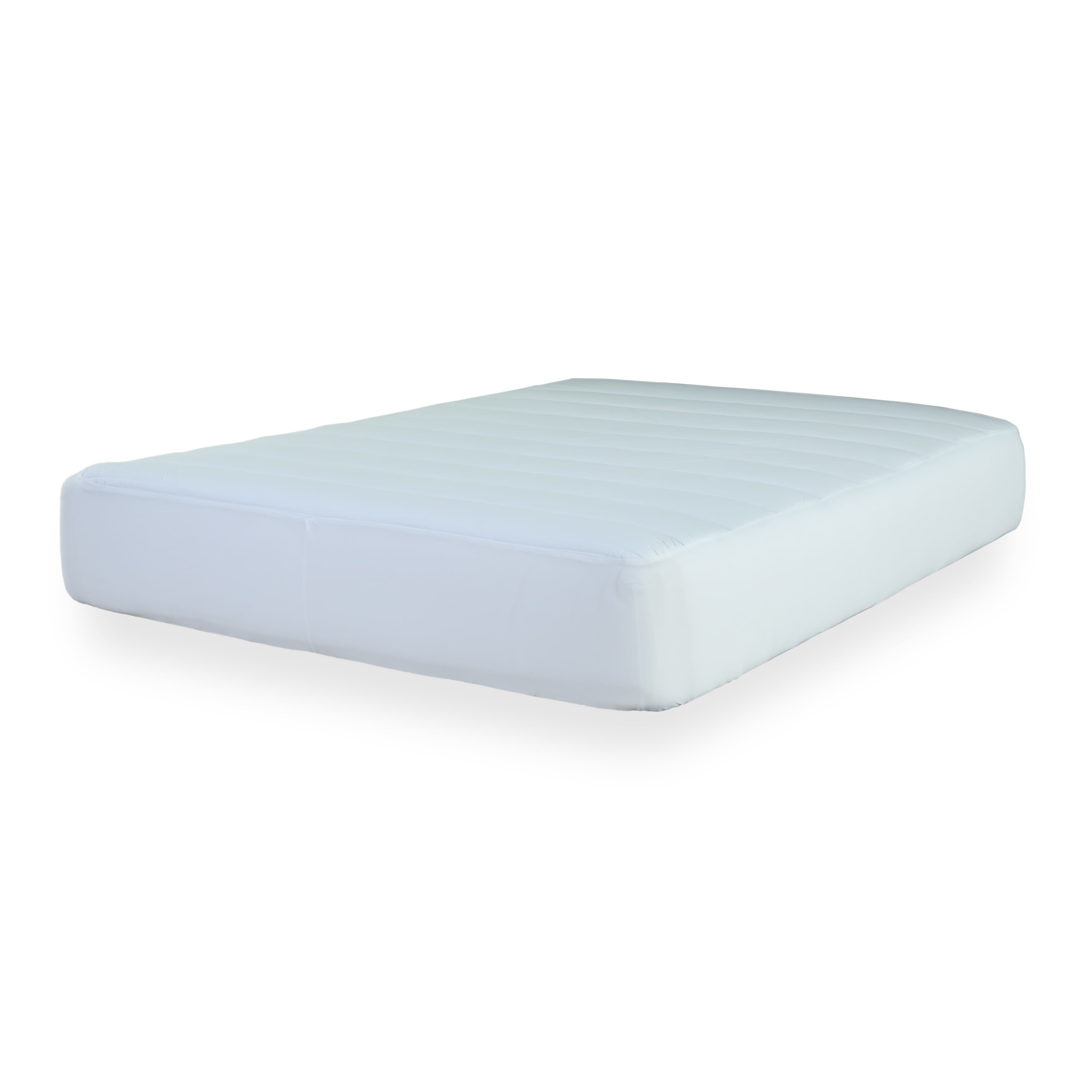Martex brrr° Twin Cooling Mattress Pad | Quilted Down-Alt Triple Chill | Deep Pocket | White