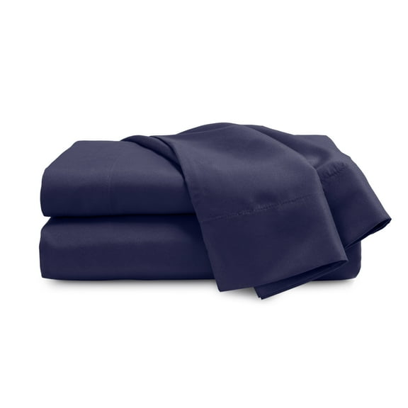 Martex Easy Living 4-Piece Full Microfiber Sheet Set | Brushed Soft Easy Care | Navy Blue