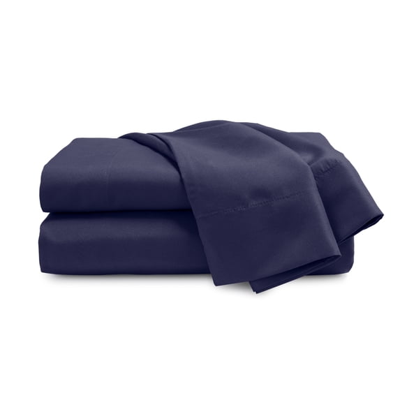 Martex Brushed Microfiber Pillowcases (Set of 2) - Standard, Soft, Hotel Quality, Navy