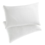 Martex Clean Essentials Pillow with Silverbac Antimicrobial Technology, King, 2 Pack