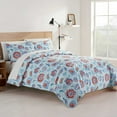 thumbnail image 1 of Martex Color Solutions Dancing Jacobean Cotton Comforter Set, Multi, Twin/Twin XL, 1 of 6