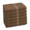 thumbnail image 1 of Martex Commercial Basic Khaki 6-Pack Bath Towel Set, 1 of 2