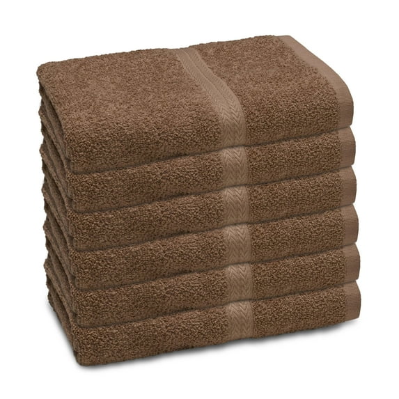 Martex Commercial Basic Khaki 6-Pack Bath Towel Set