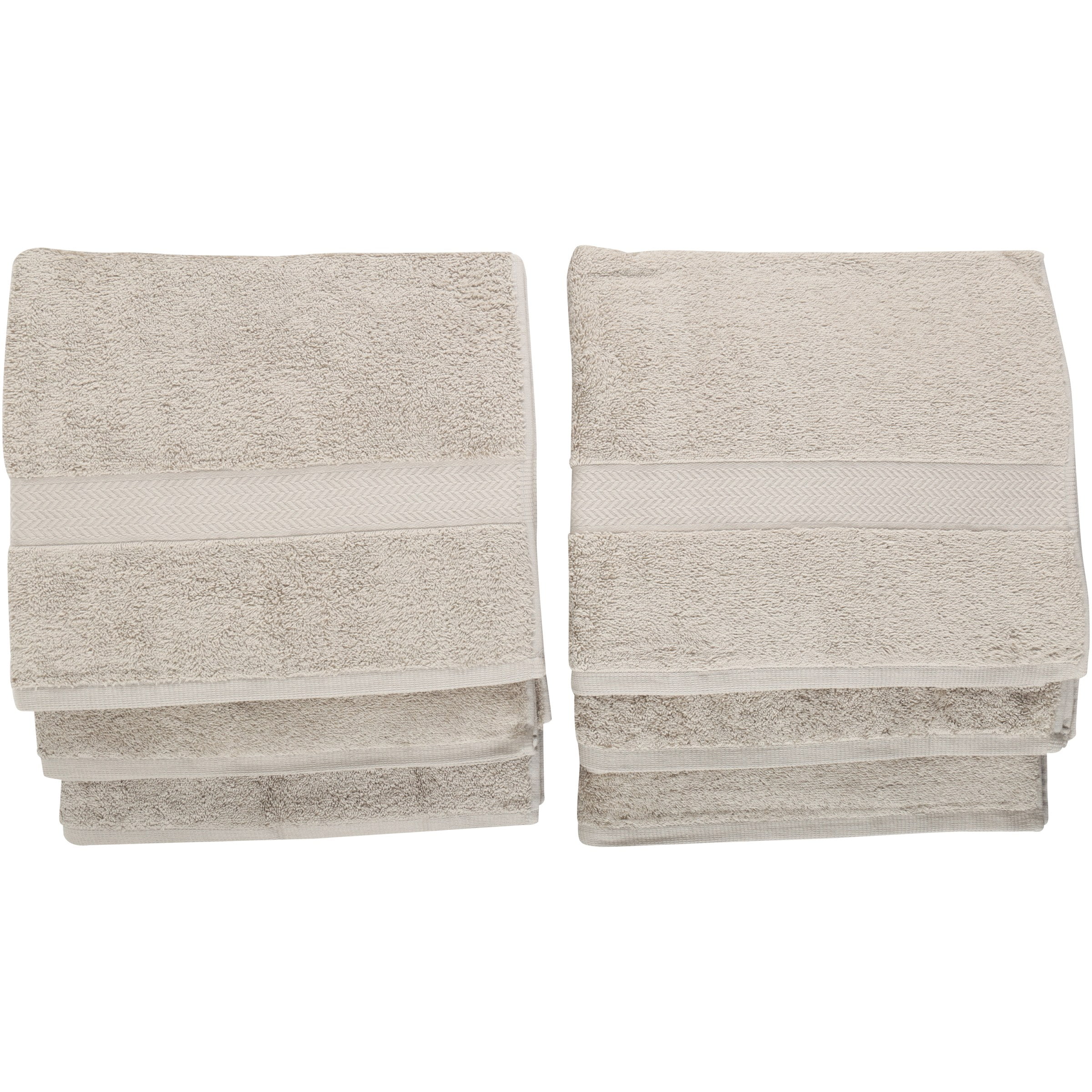 Martex Cam Bath Towel Set (Set of 12) Westpoint Hospitality Color: White