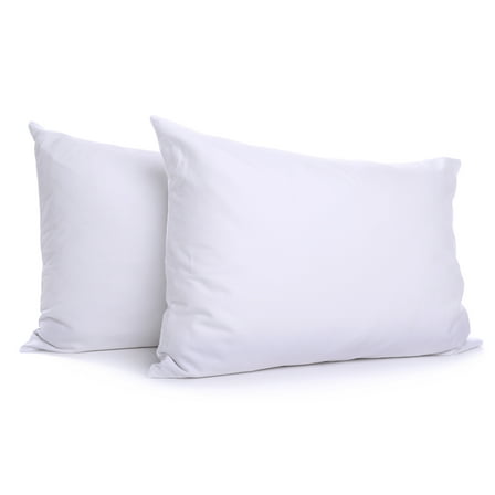 Martex 2-Pack Down Alternative White Bed Pillows, Standard