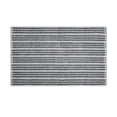 thumbnail image 1 of Martex Restore Stripe Cotton Bath Rug, 20" x 32", Charcoal, 1 of 7