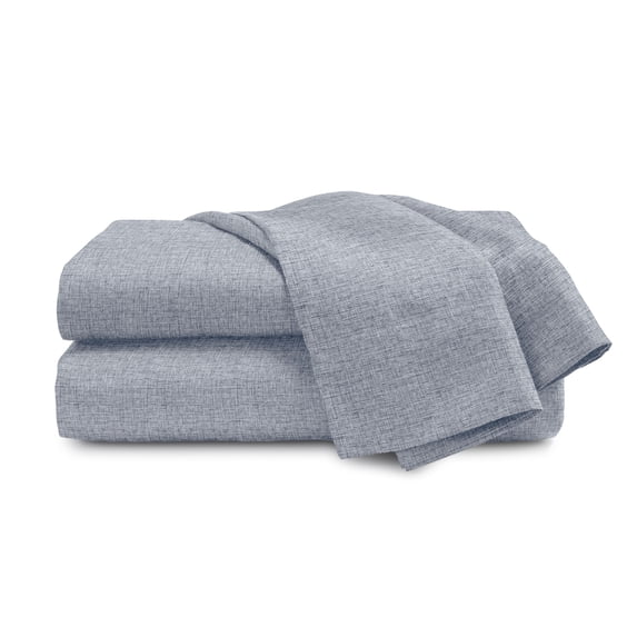 Martex Easy Living Cationic Solid Full Blue Sheet Set