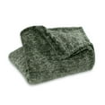 thumbnail image 1 of Martex Easy Living Rune All Olive Throw, 1 of 4