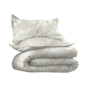 Martex EcoPure 2-Piece Organic Cotton Sienna Print Comforter Set, Twin – Comfort Wash