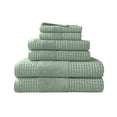 thumbnail image 1 of Martex Expression Air Sculpted 6-Piece Towel Set, Sage, 1 of 8