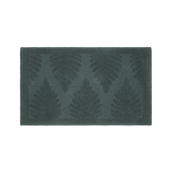 Martex Restore Fern Cotton Bath Rug, 20" x 32", Jade