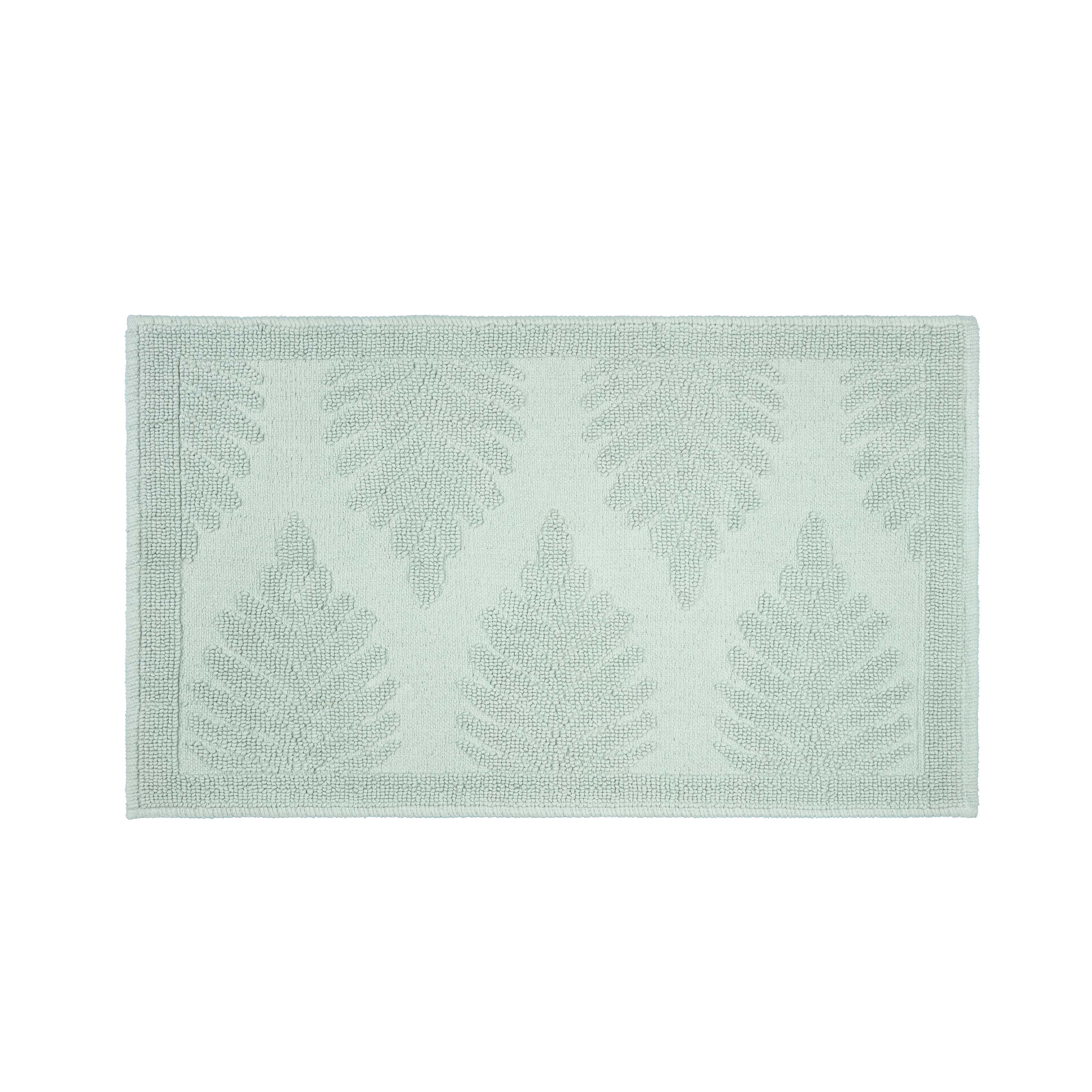 Mertex Rags Martex Fern Ogee Cotton Bath Rug - Absorbent x 32 - Walmart.com