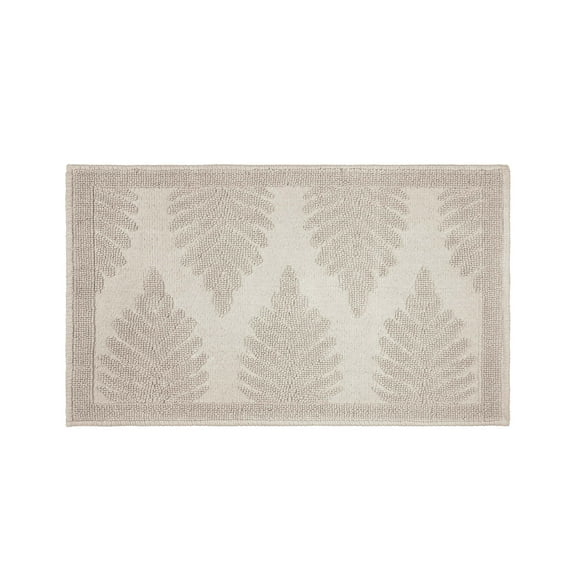 Martex Restore Fern Cotton Bath Rug, 20" x 32", Sand