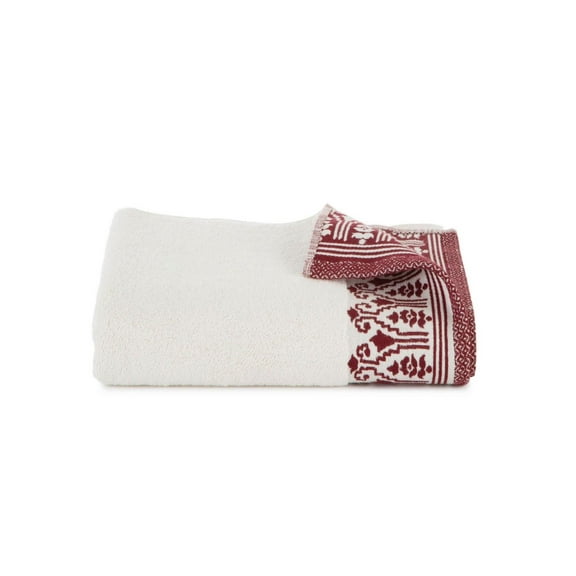 Martex Festive Frameborder Jacquard Bath Towels