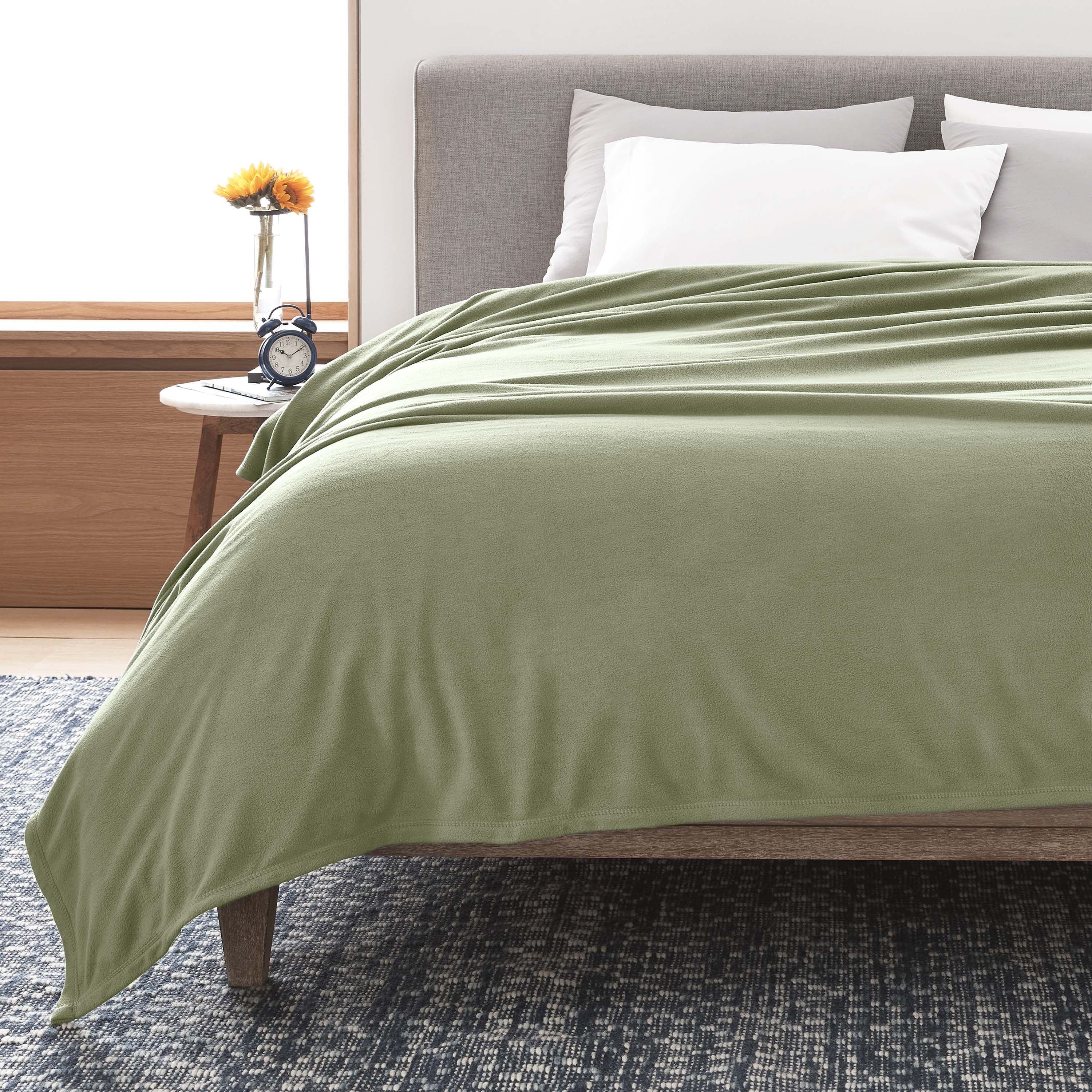 Martex Fleece Blanket Twin Size Fleece Bed Blanket All Season Warm