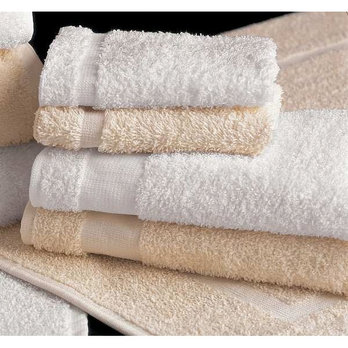 Martex Hand Towel,Ecru,16x27,PK24 7135391