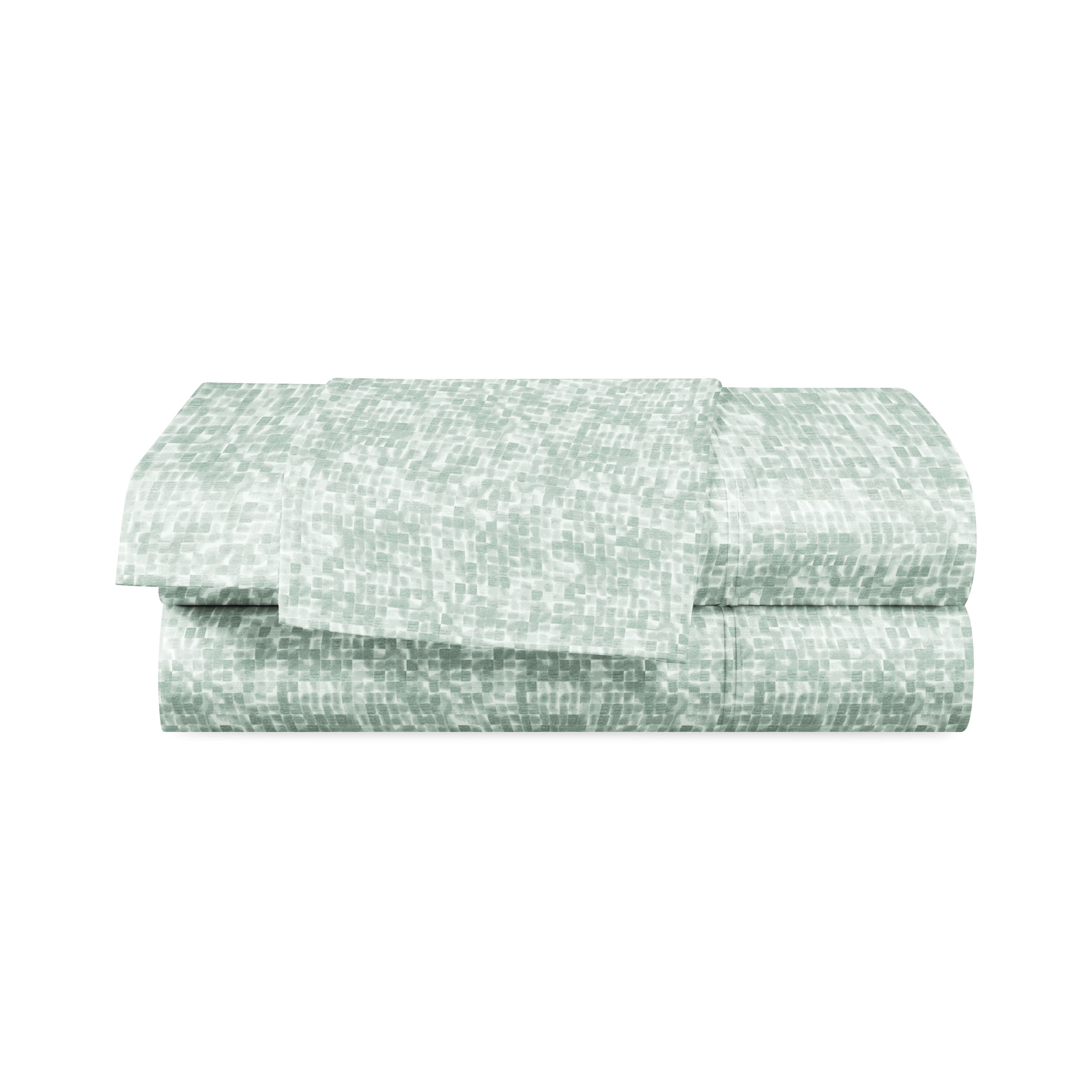 Martex Restore Cooling Bed Sheet Set, King, Echo Sage