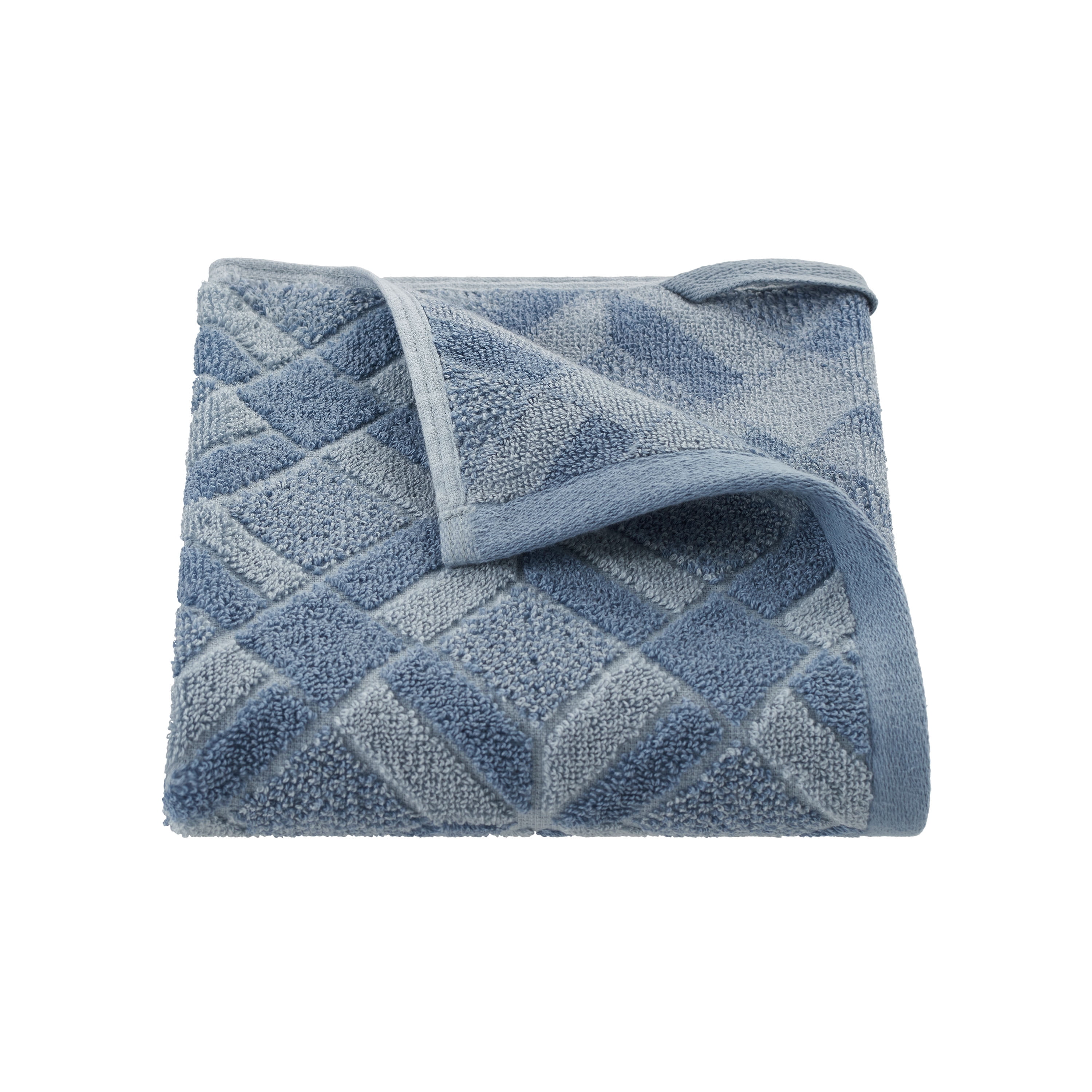Martex Restore Geo Bath Towel, 30" x 56", Blue
