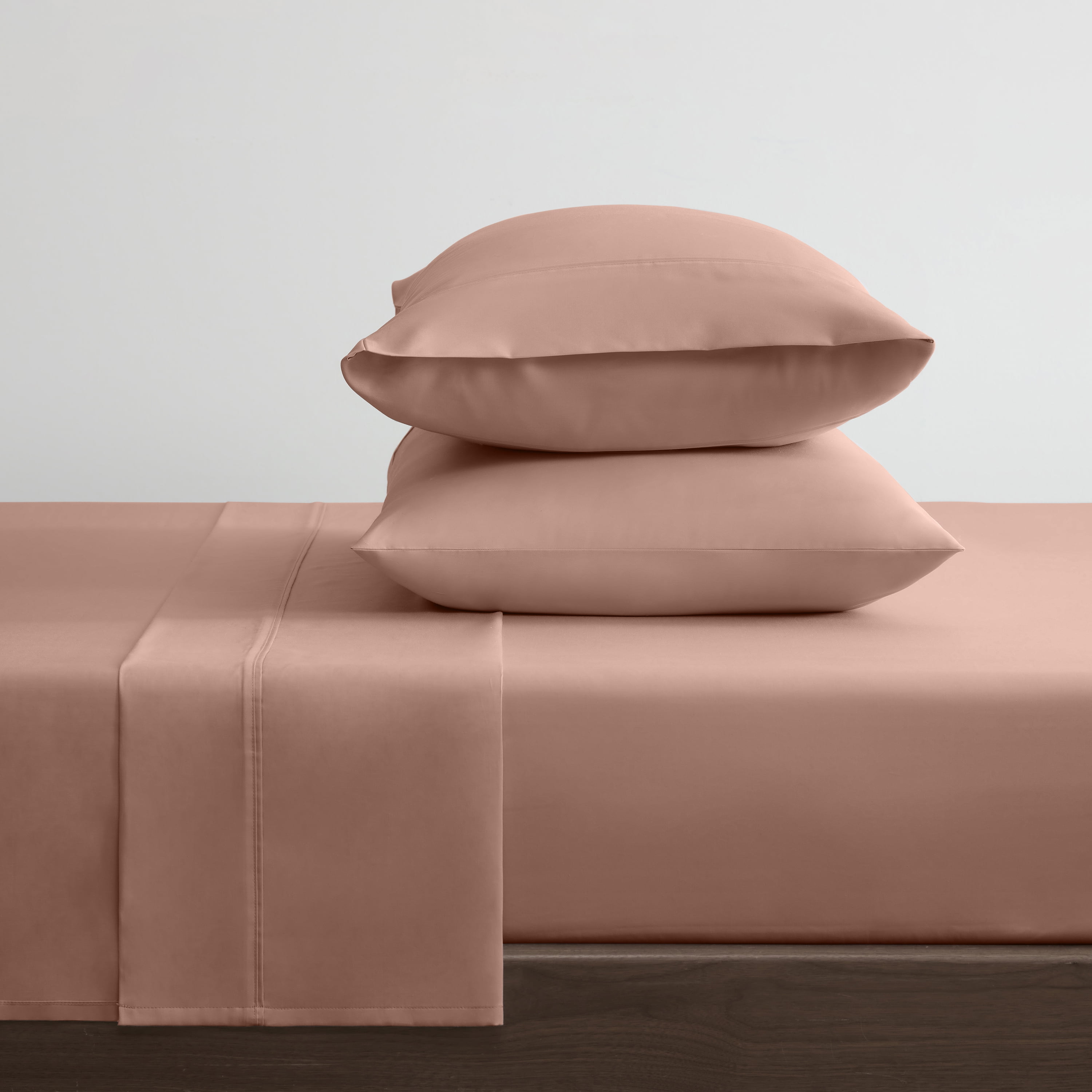 Martex Restore Cooling Bed Sheet Set, Twin, Clay