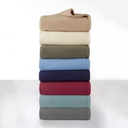 Comfy Supersoft Fleece Bed Blanket – Lightweight All-Season – King Size – Navy