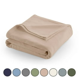 LCM Home Supreme Warmth Fleece Blanket Grey Full Queen Fleece