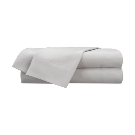 Martex Easy Living 4-Piece King Microfiber Sheet Set | Brushed Soft Easy Care | Light Gray