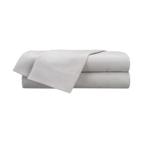 Martex Easy Living 4-Piece King Microfiber Sheet Set | Brushed Soft Easy Care | Light Gray