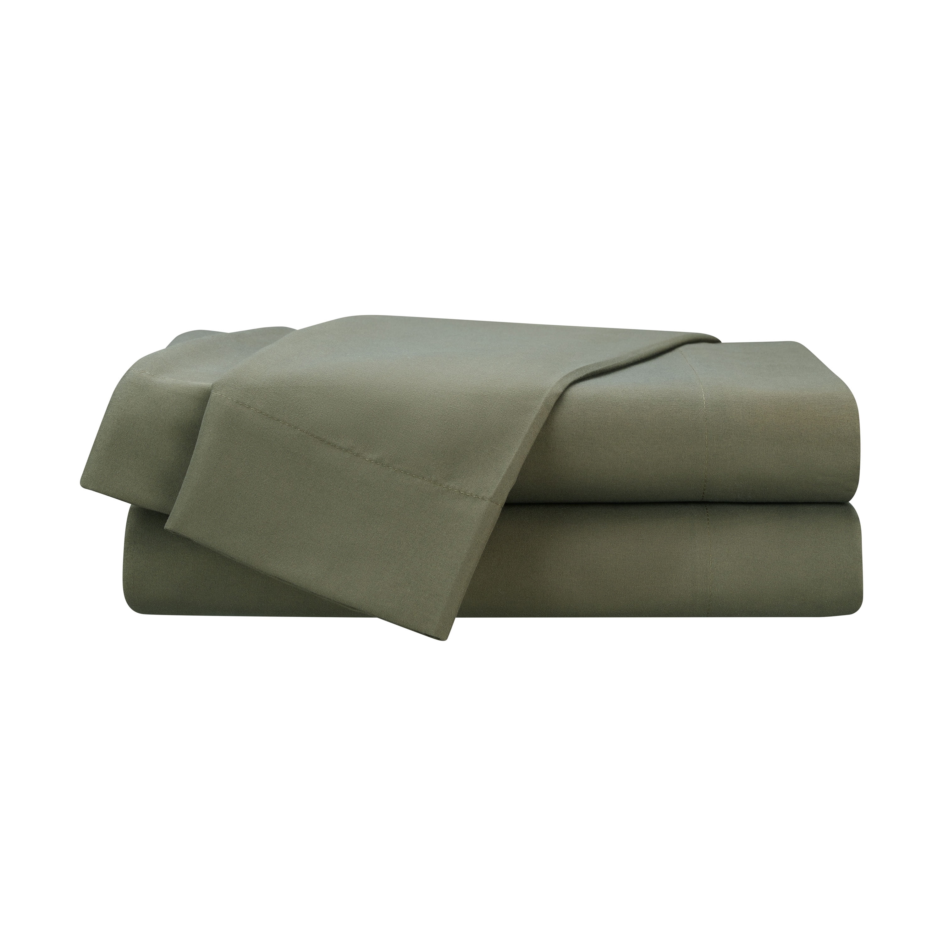 Martex Easy Living 3-Piece Twin Microfiber Sheet Set | Brushed Soft Easy Care | Green