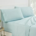 thumbnail image 1 of Martex Transitional, Traditional, Contemporary 225 Thread Count Blue Cotton Sheet Sets, King, (4 Pieces), 1 of 5