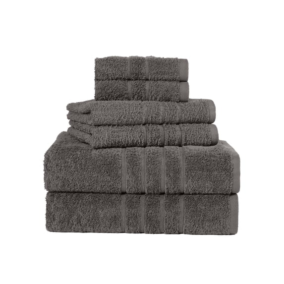 Martex 6-Piece Towel Set | 100% Cotton Soft & Absorbent Bath Towels | Eiffel Tower