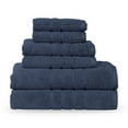 thumbnail image 1 of Martex 6-Piece Towel Set | 100% Cotton Soft & Absorbent Bath Towels | Estate Blue, 1 of 10