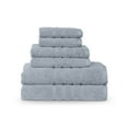 thumbnail image 1 of Martex 6-Piece Towel Set | 100% Cotton Soft & Absorbent Bath Towels | Spa Blue, 1 of 9