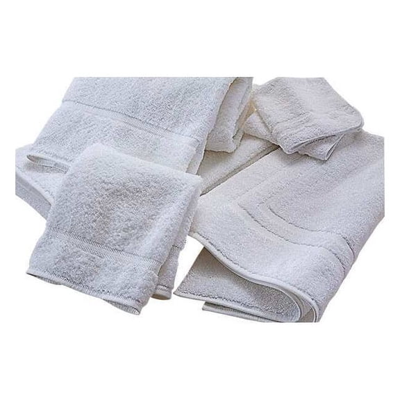 Martex Wash Cloth,12 in L,White,PK12 7136553