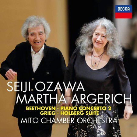Martha Argerich - Beethoven: Piano Concerto 2 / Grieg: Holberg Suite - Classical - CD