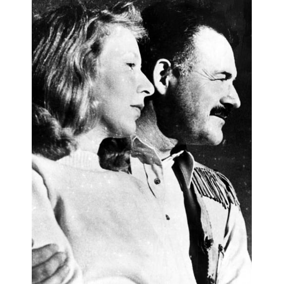 Martha Gellhorn And Ernest Hemingway Ca. 1940. Courtesy Csu ArchivesEverett Collection. History