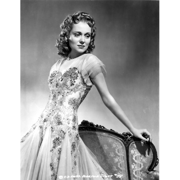 Martha Scott Posed in Classic Photo Print (24 x 30)