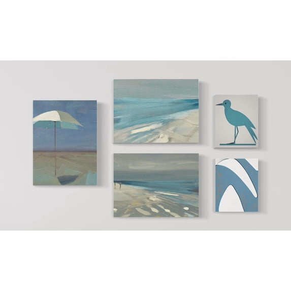 Martha Spak Designs Coastal Wall Art Prints Set of 5