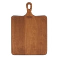thumbnail image 1 of Martha Stewart Everyday Westhaven 4"x 9.5" Acacia Wood Cutting Board for Kitchen Chopping Board, 1 of 11